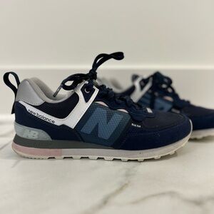 New Balance 574 Navy Women’s Shoes